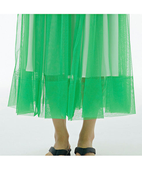 See-through Mesh Skirt